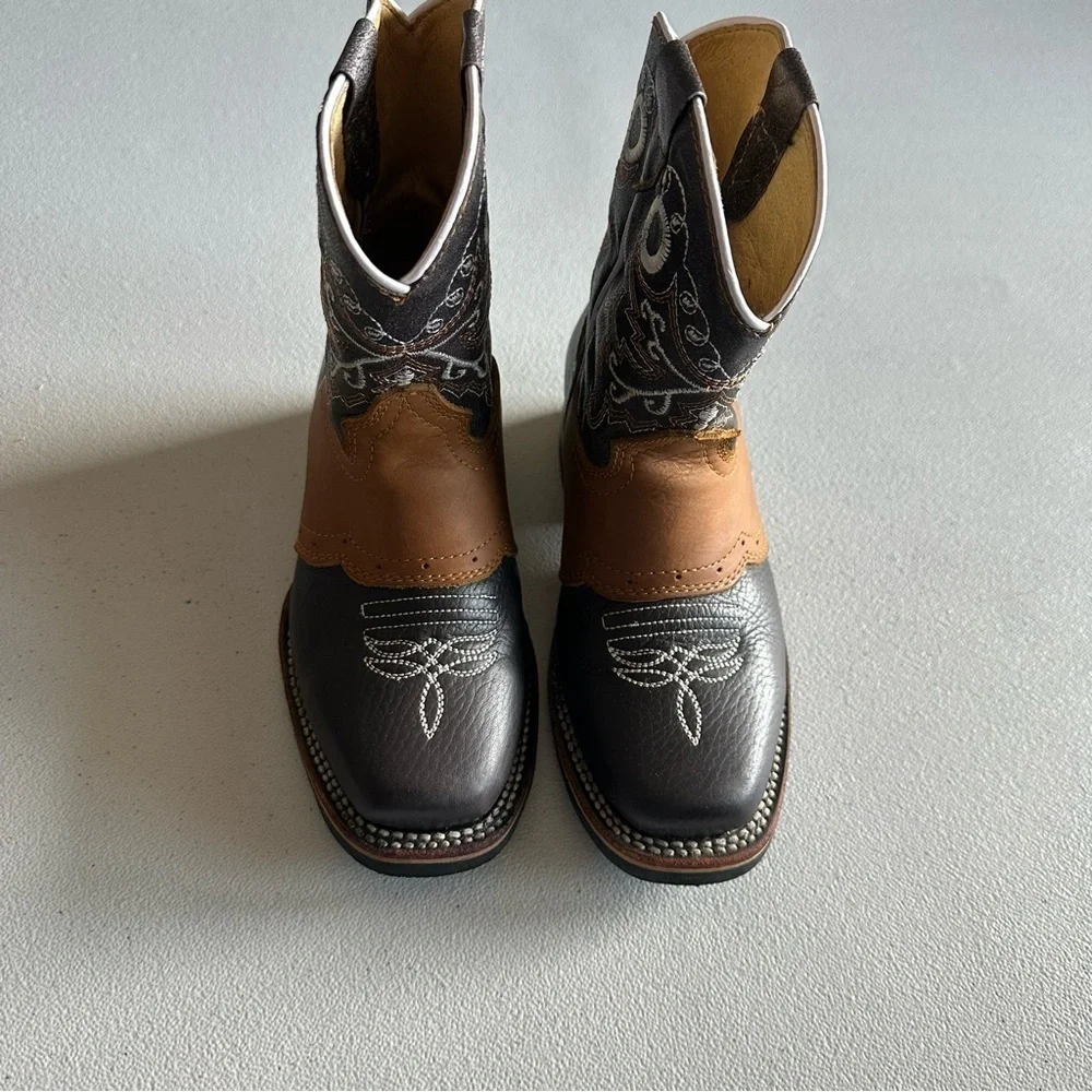 Potrillo leather kids boots